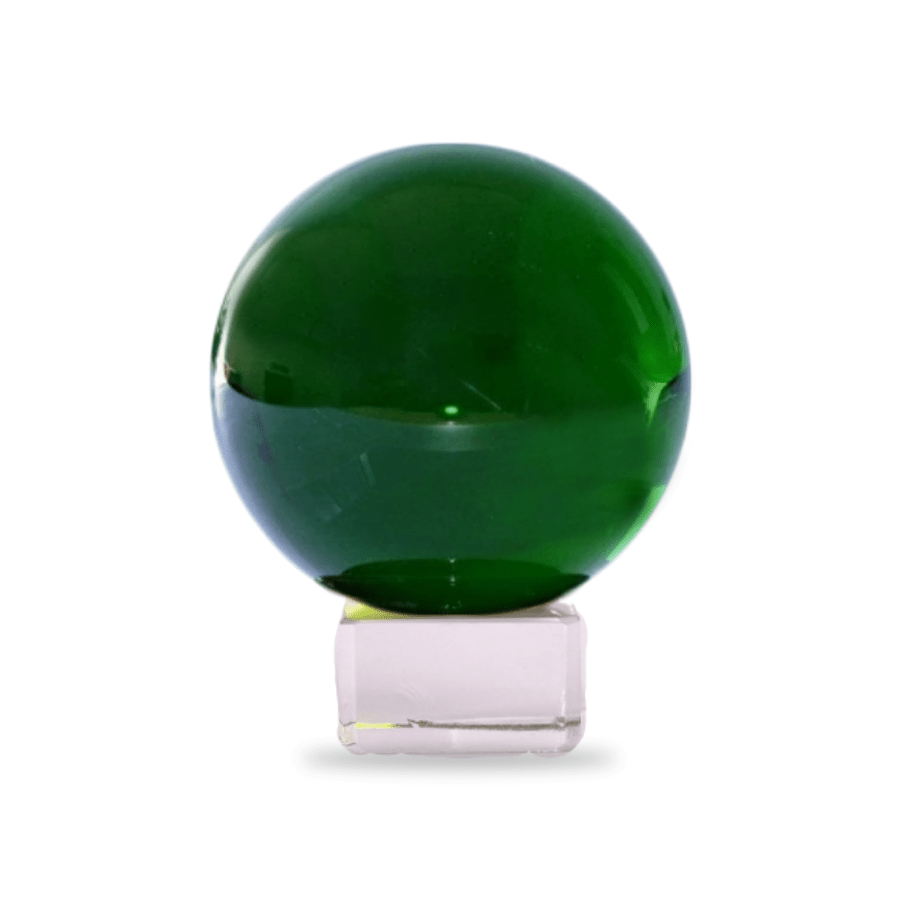 Boule de Cristal Verte - Mystic Soul