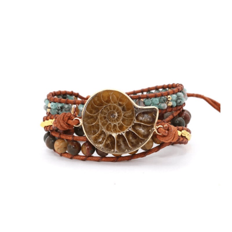 Ammonite bracelet
