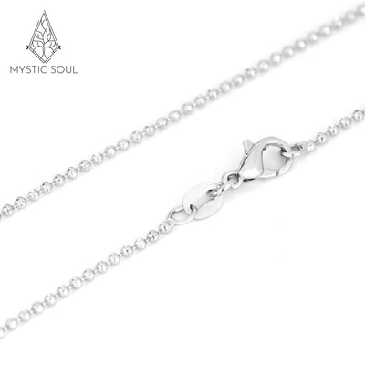 Collier lune chat