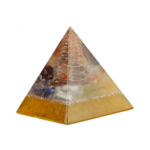 Pyramide Orgonite<br>Citrine - Mystic Soul