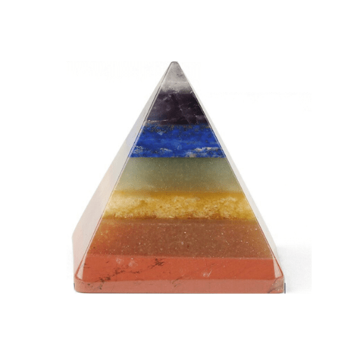 Pyramide en Pierre Naturelle<br>7 Chakras - Mystic Soul