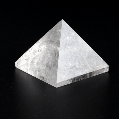 Pyramide en Pierre Naturelle<br>Cristal de Roche - Mystic Soul