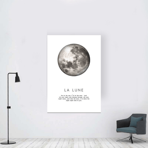 Affiche La Lune - Mystic Soul